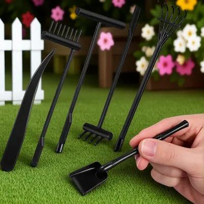 Gardening Tools Rake - Tine Desktop Rake Mini Rake Tools