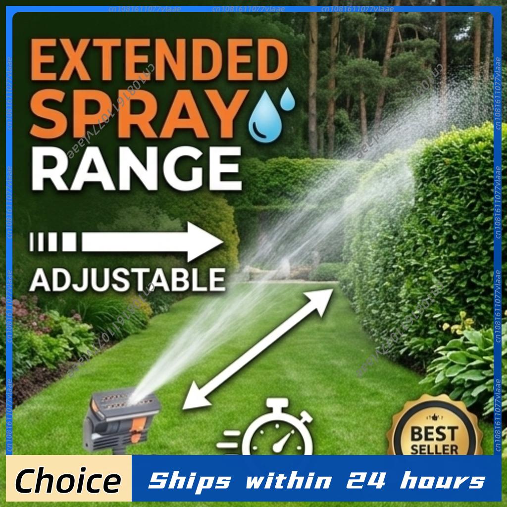 Gardening Tools Rake - Automatic Oscillating Sprinkler Garden Lawn Watering
