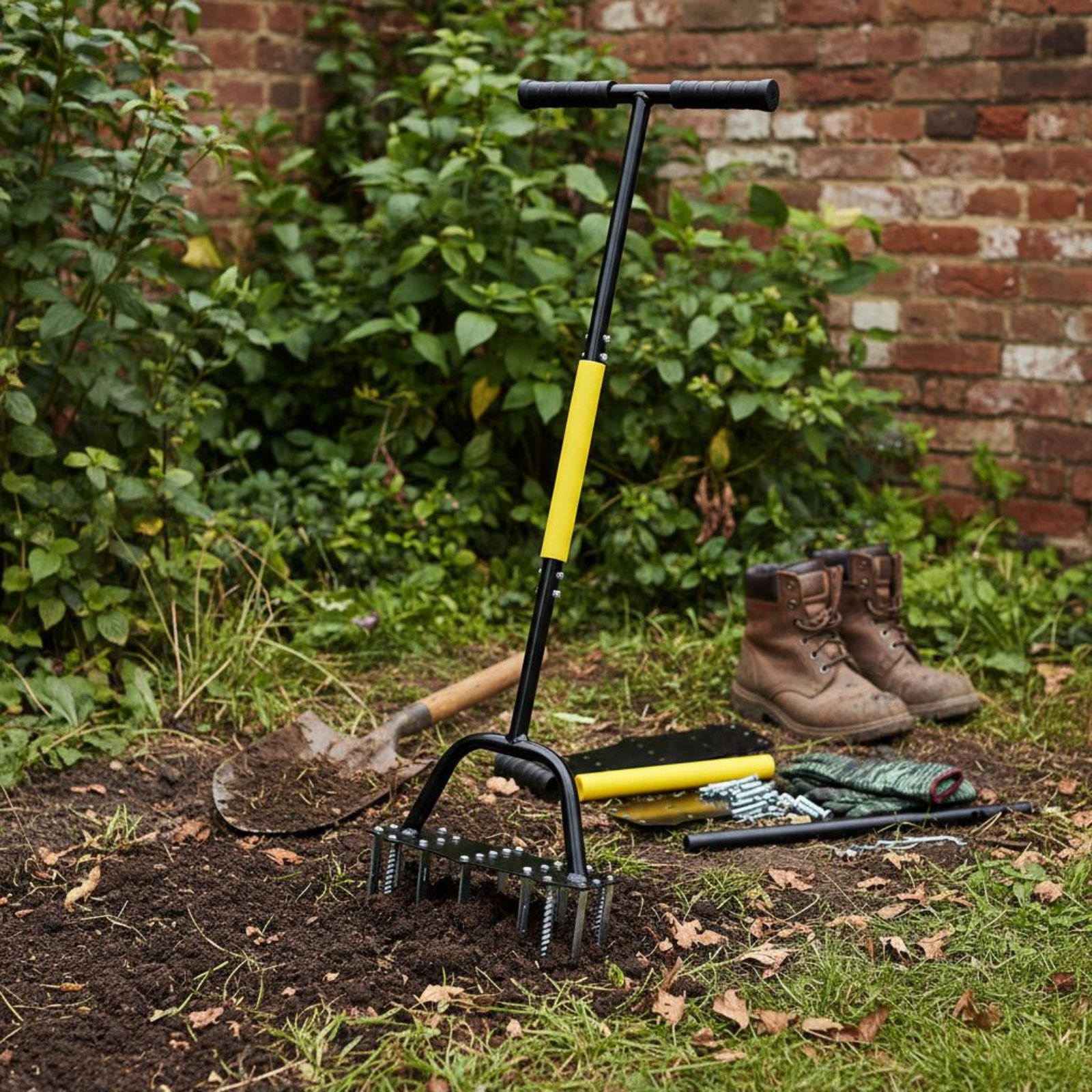 Gardening Tools Edger - Half Moon Edger Detachable Design Manual