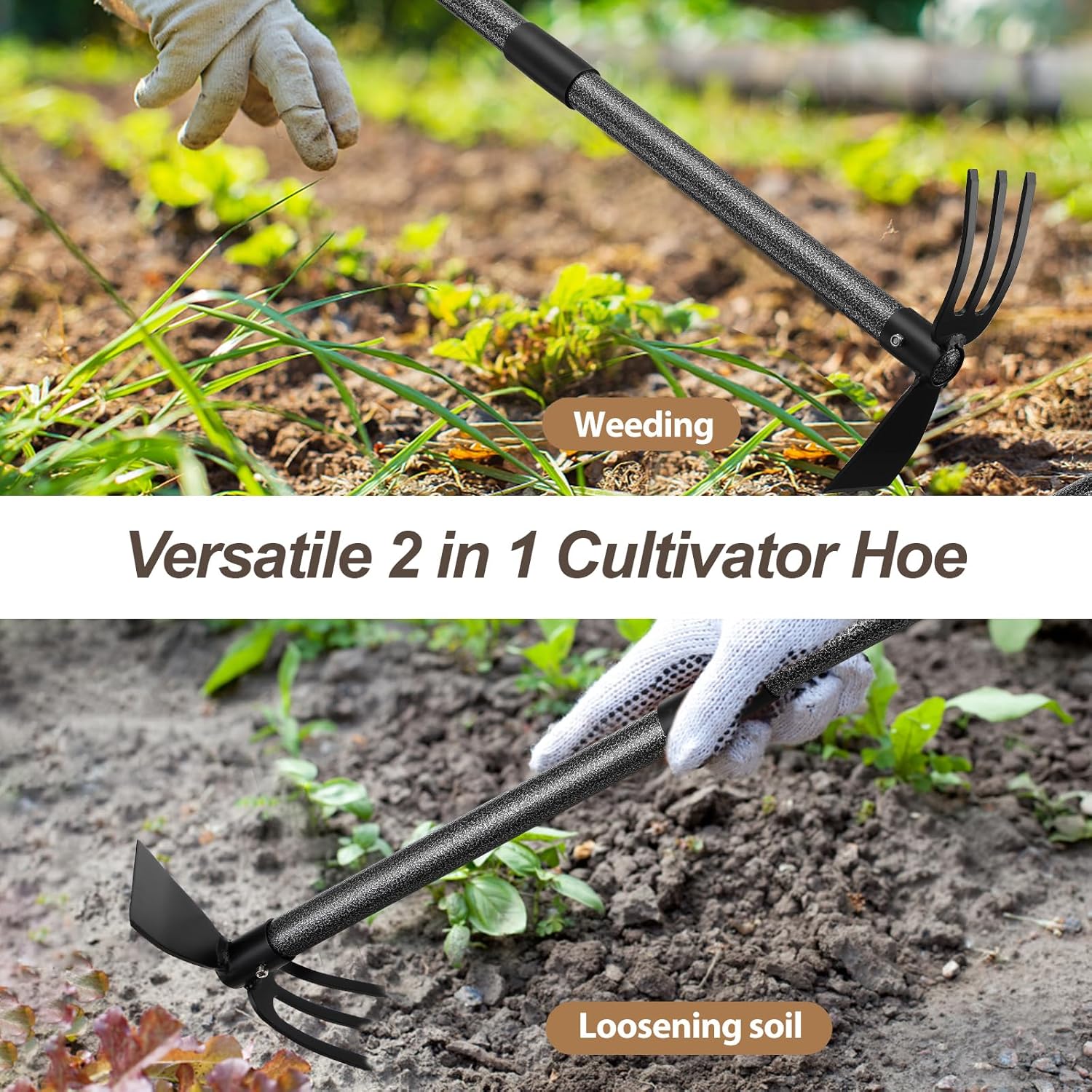 45 Inch Garden Hoe Tool, 2 in  - Gardening Tools Images 리뷰 및 가격