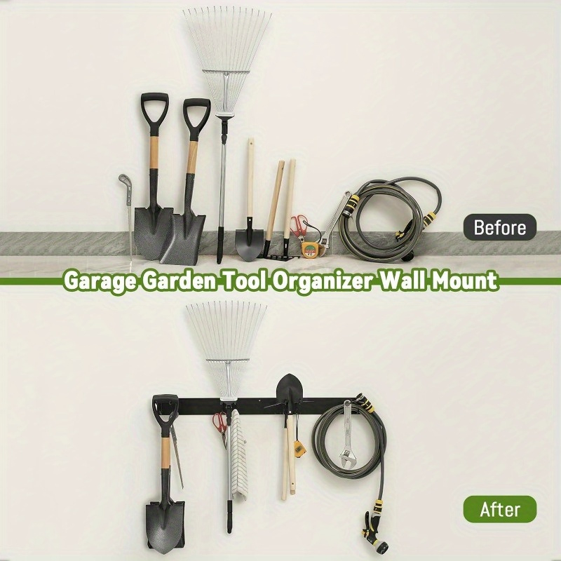 Metal Tool Storage Rack Wall-M - Gardening Tools Organiser 리뷰 및 가격