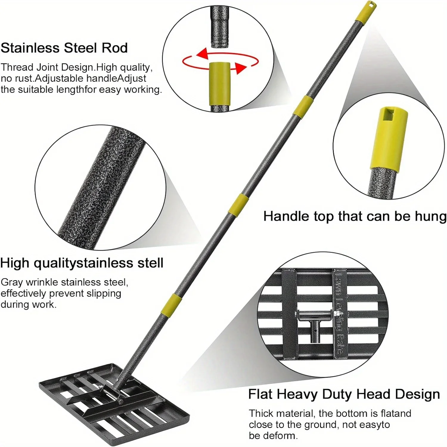 KEEHOME YEYEBEST Lawn Leveling - Gardening Tools Rake 리뷰 및 가격