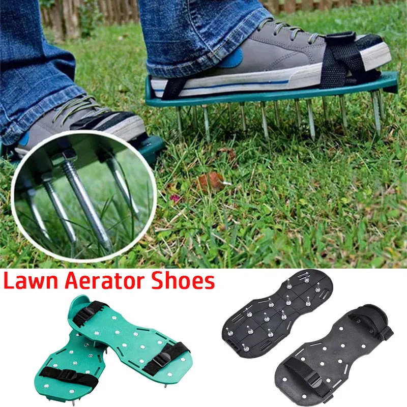 Garden Aerator Shoes Spike Wal - Gardening Tools For Weeds 리뷰 및 가격