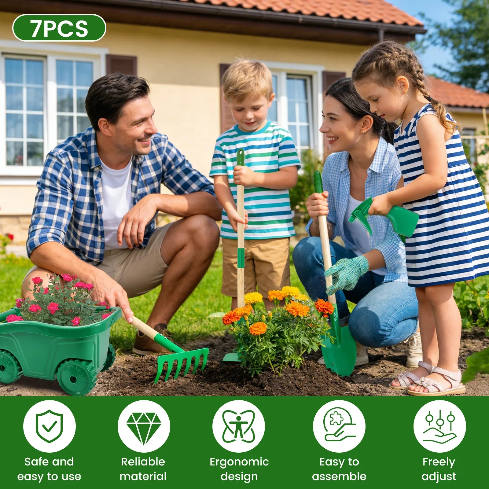6/7Pcs Kids Gardening Tools Se - Gardening Tools For Toddlers 리뷰 및 가격
