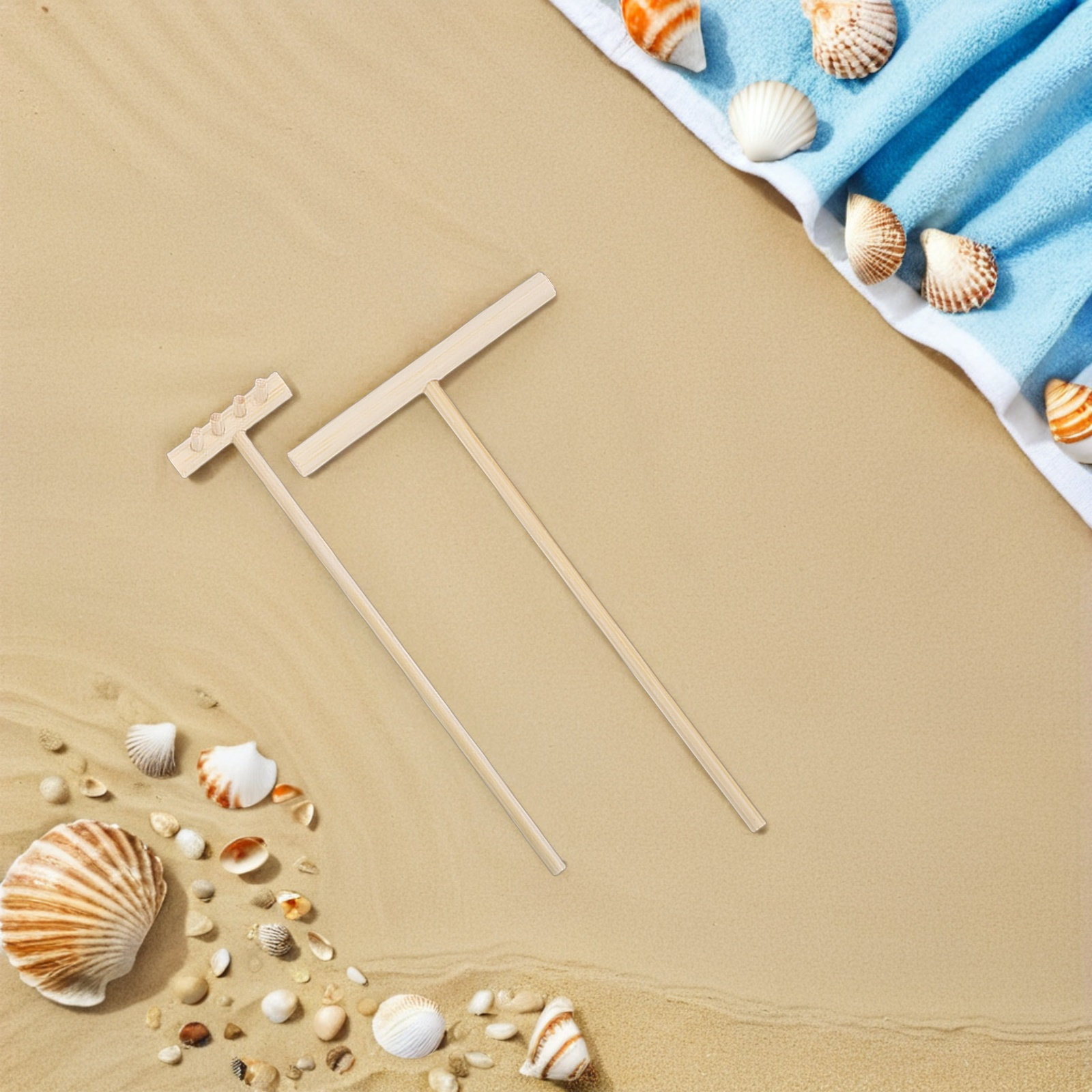 5Pcs Miniature Bamboo Zen Gard - Gardening Tools Rake 리뷰 및 가격