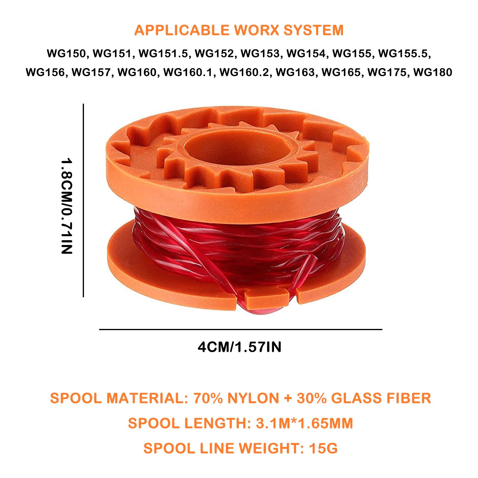 Trimmer Spool Line For Worx 22 - Gardening Tools Edger 리뷰 및 가격