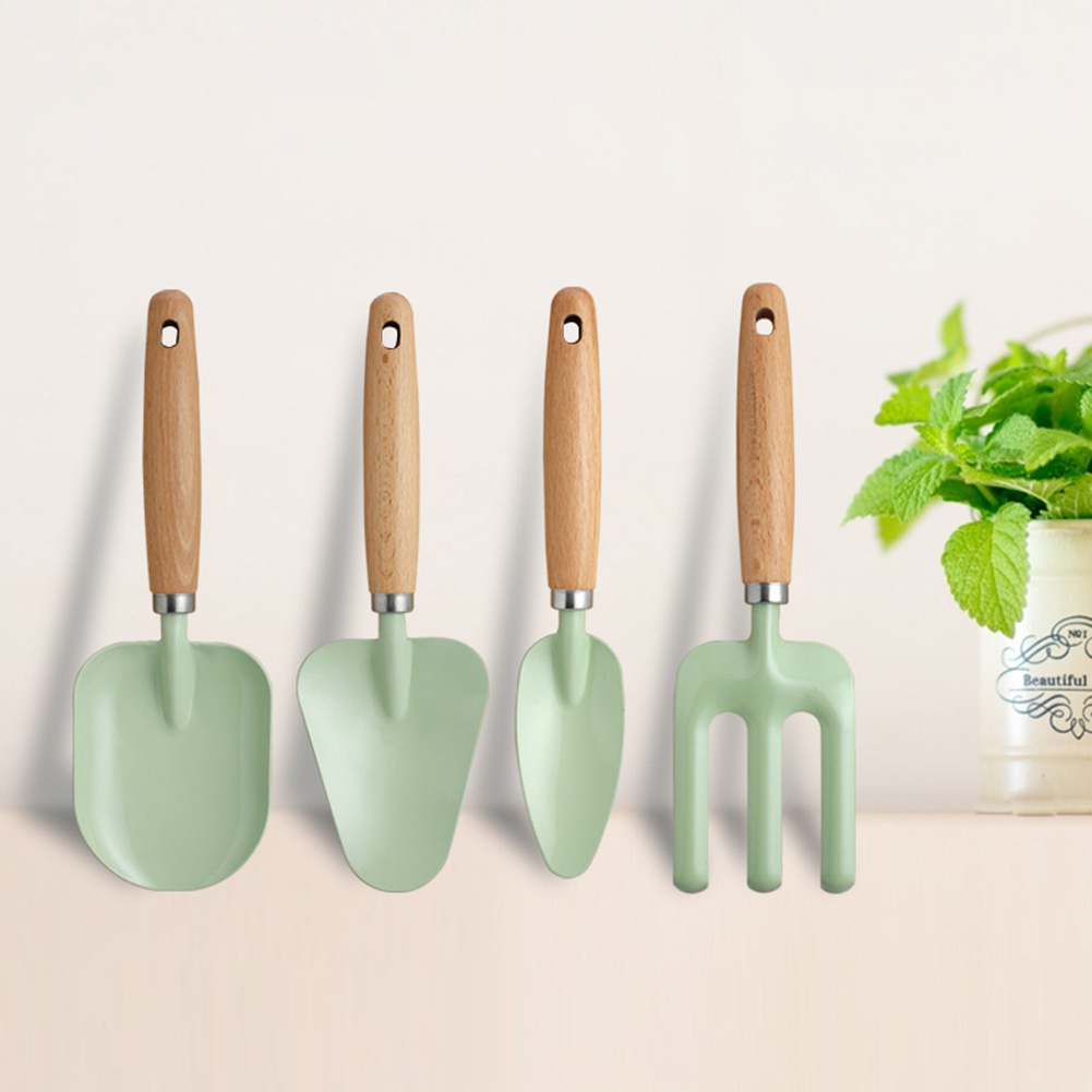 4 Pcs Gardening Tools With Woo - Gardening Tools 5 Year Old 리뷰 및 가격