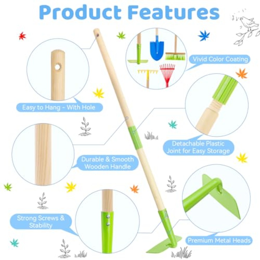 Garden Tool Set: Safe Toddler  - Gardening Tools For Toddlers 리뷰 및 가격