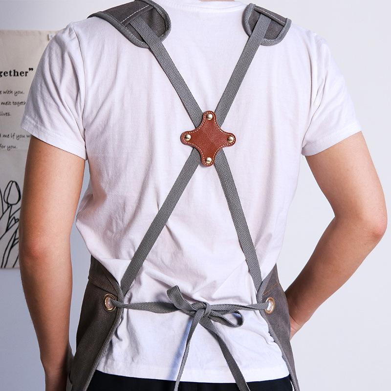 Canvas Apron With Printed Logo - Gardening Tools Logo 리뷰 및 가격