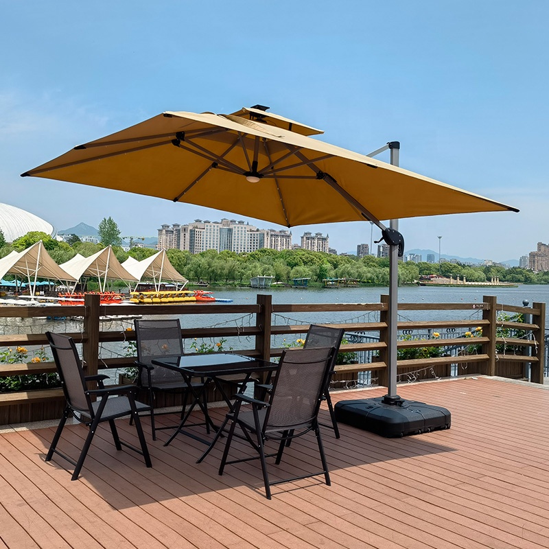 L  Big Size Cantilever Parasol - Gardening Tools Logo 리뷰 및 가격