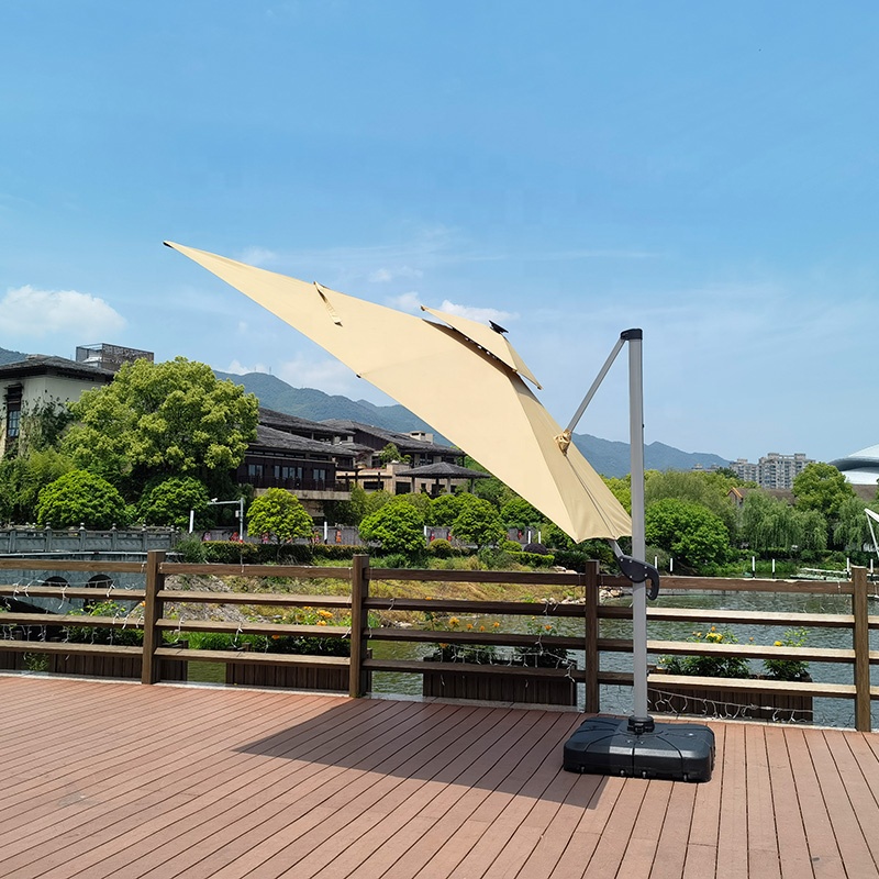 L  Big Size Cantilever Parasol - Gardening Tools Logo 리뷰 및 가격