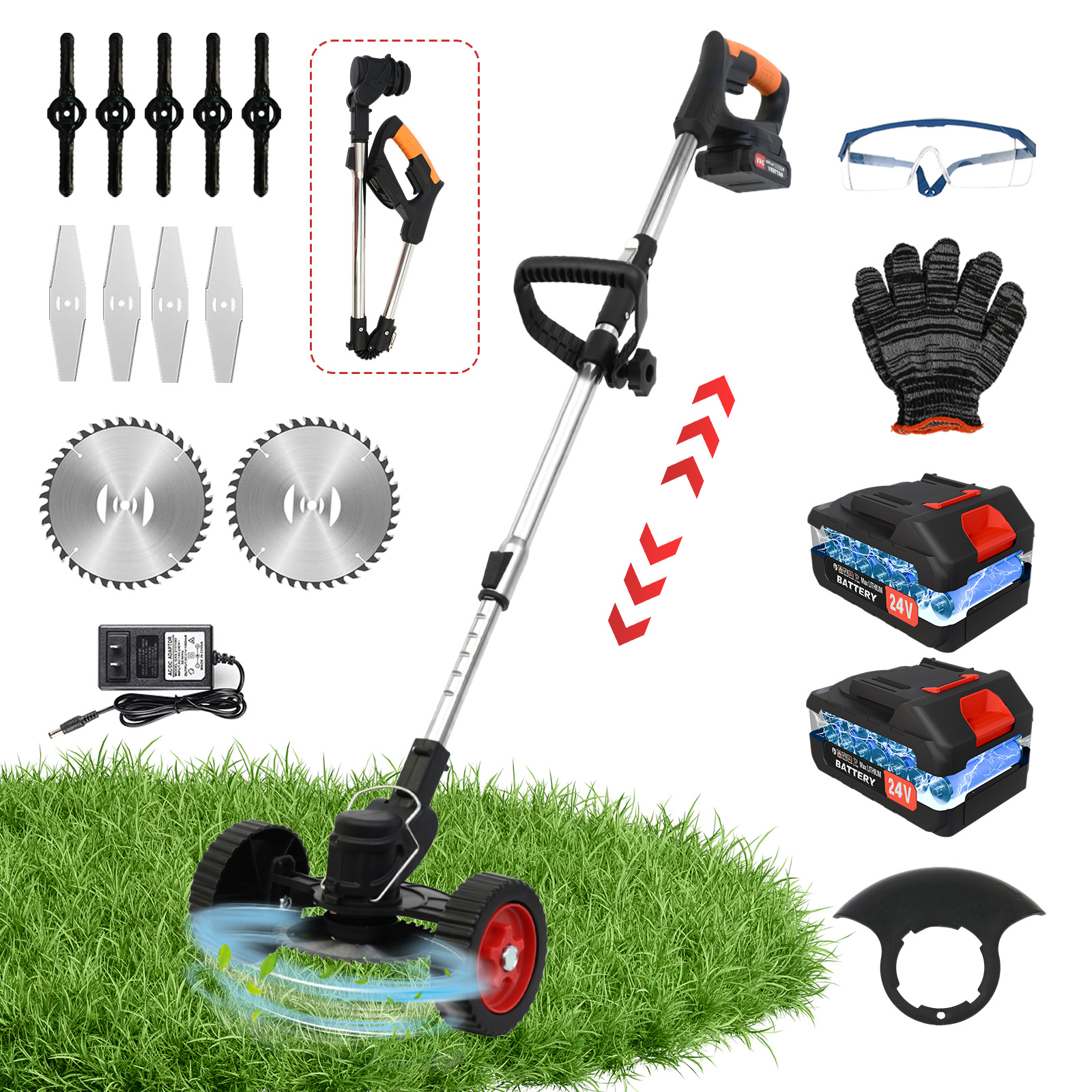 Grass Trimmer Cordless Weed Wa - Gardening Tools Edger 리뷰 및 가격