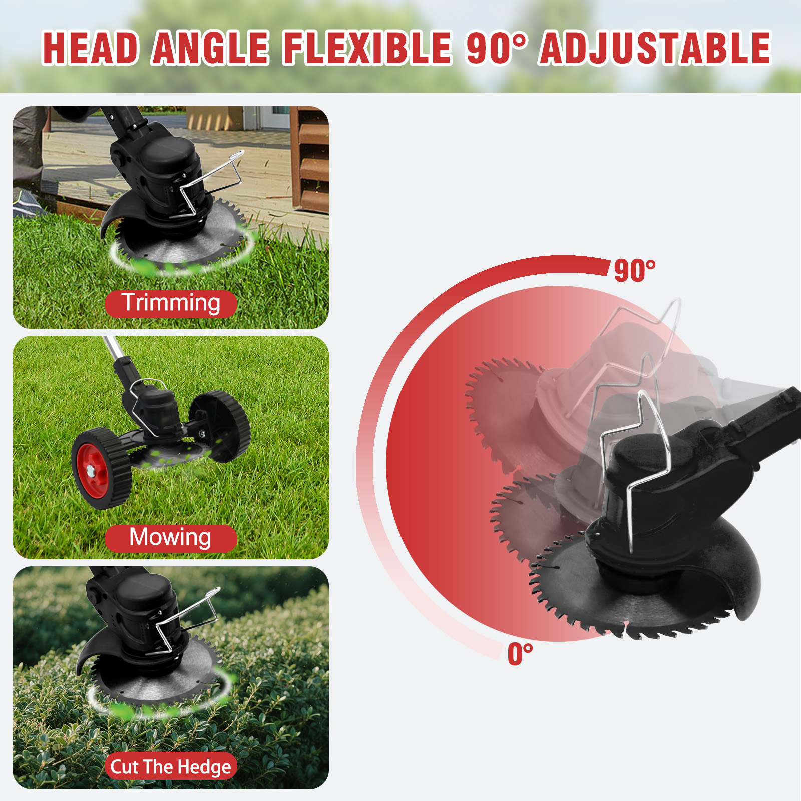 Grass Trimmer Cordless Weed Wa - Gardening Tools Edger 리뷰 및 가격