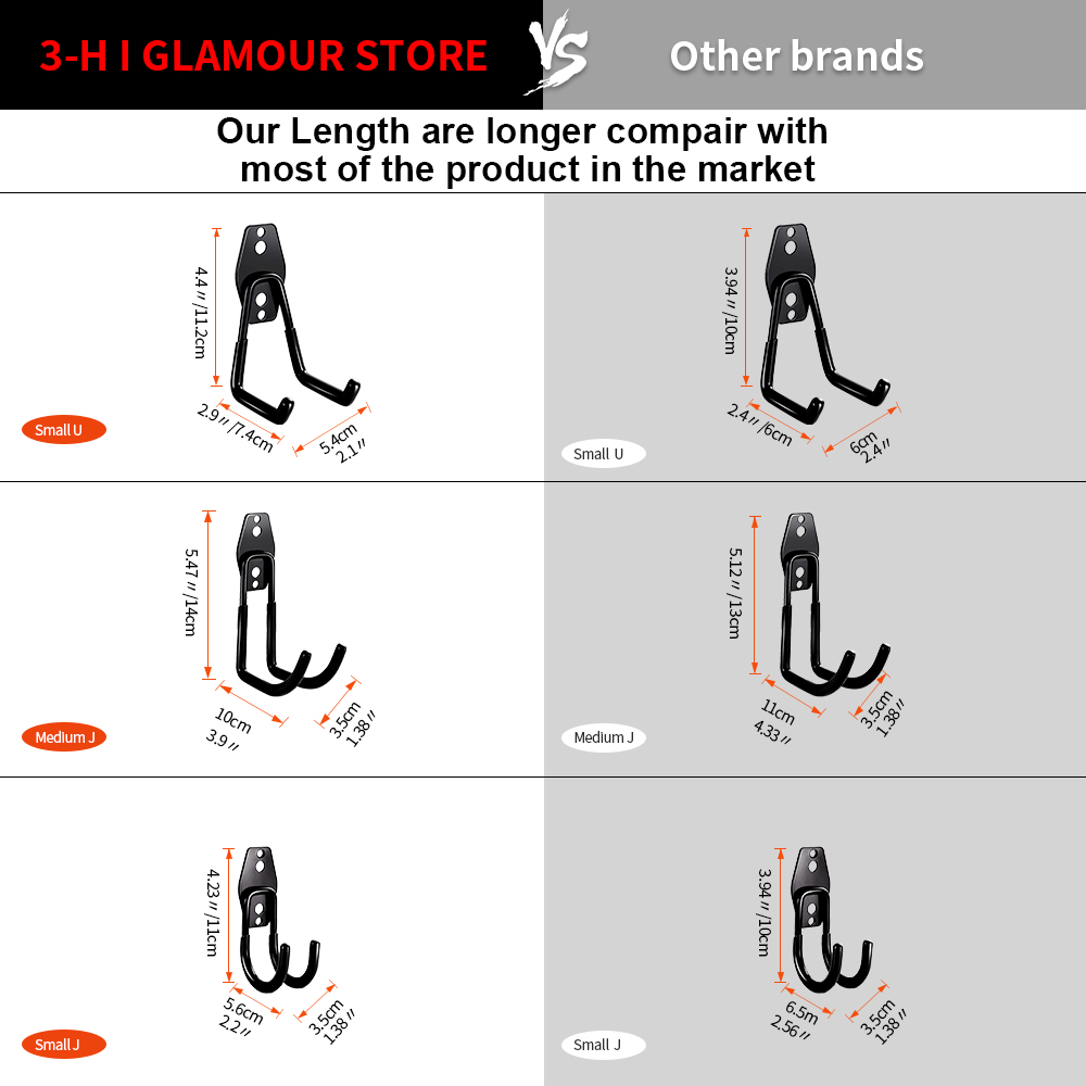 Heavy Duty Metal Hook Garage O - Gardening Tools Organiser 리뷰 및 가격
