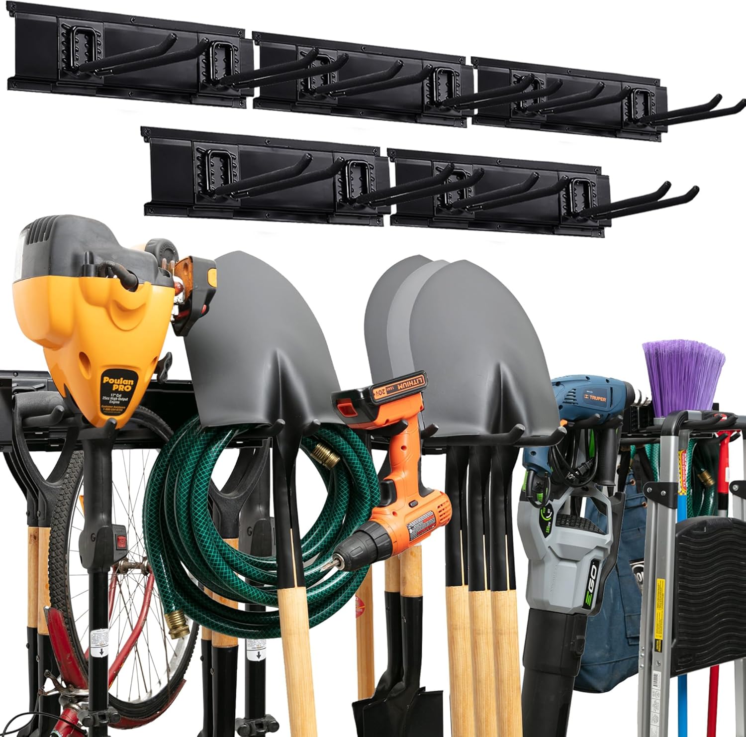 80-Inch Garage Tool Organizer  - Gardening Tools Images 리뷰 및 가격