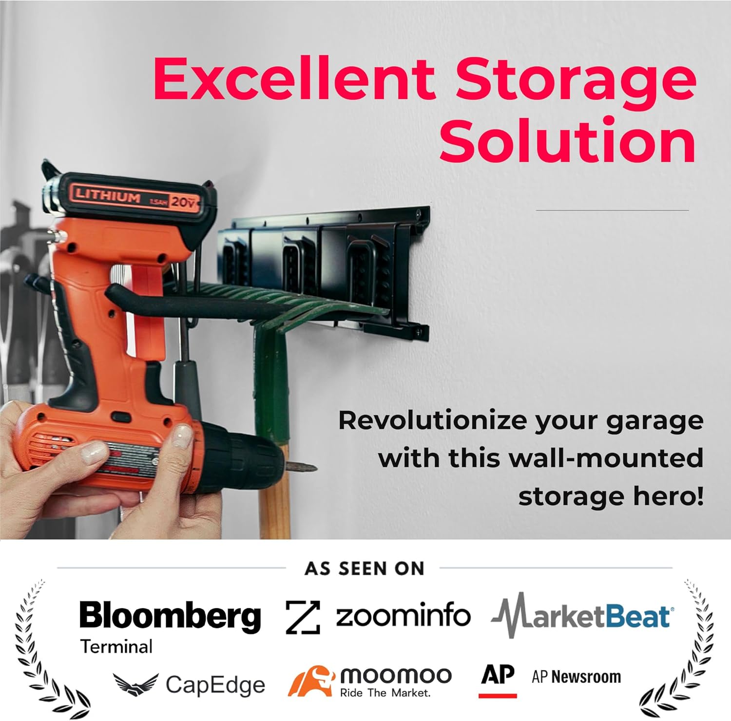 80-Inch Garage Tool Organizer  - Gardening Tools Images 리뷰 및 가격
