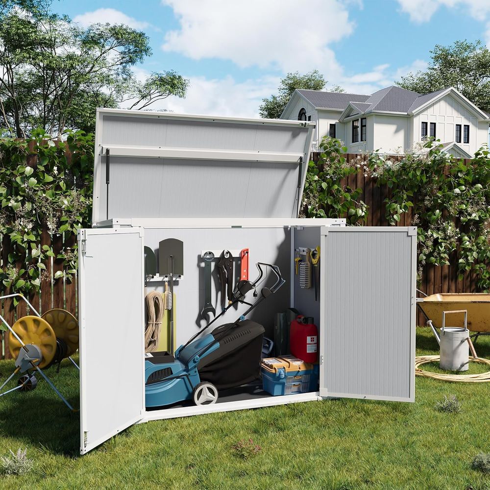 Shed Outdoor Plastic Garden Sh - Gardening Tools Organiser 리뷰 및 가격