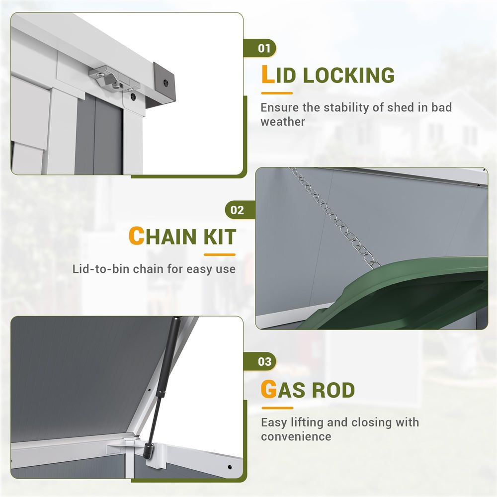 Shed Outdoor Plastic Garden Sh - Gardening Tools Organiser 리뷰 및 가격