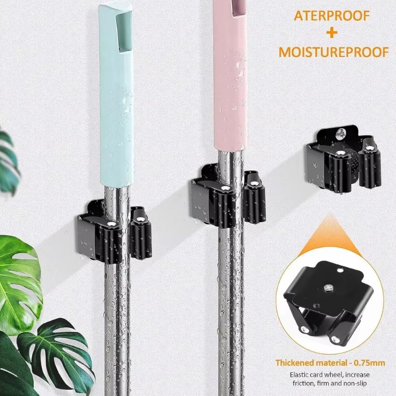 1-10Pcs Mop Broom Holder Wall  - Gardening Tools Organiser 리뷰 및 가격