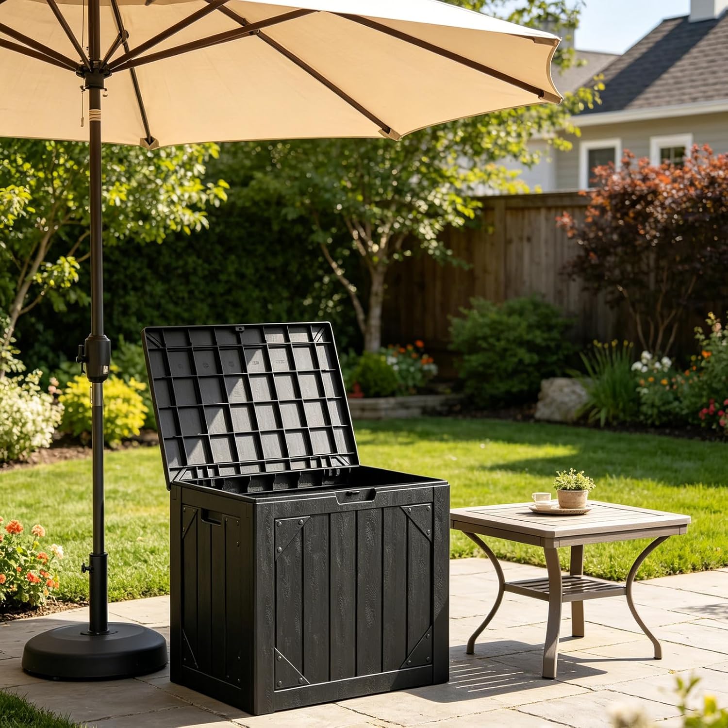 30 Gallon Outdoor Storage Box  - Gardening Tools Images 리뷰 및 가격