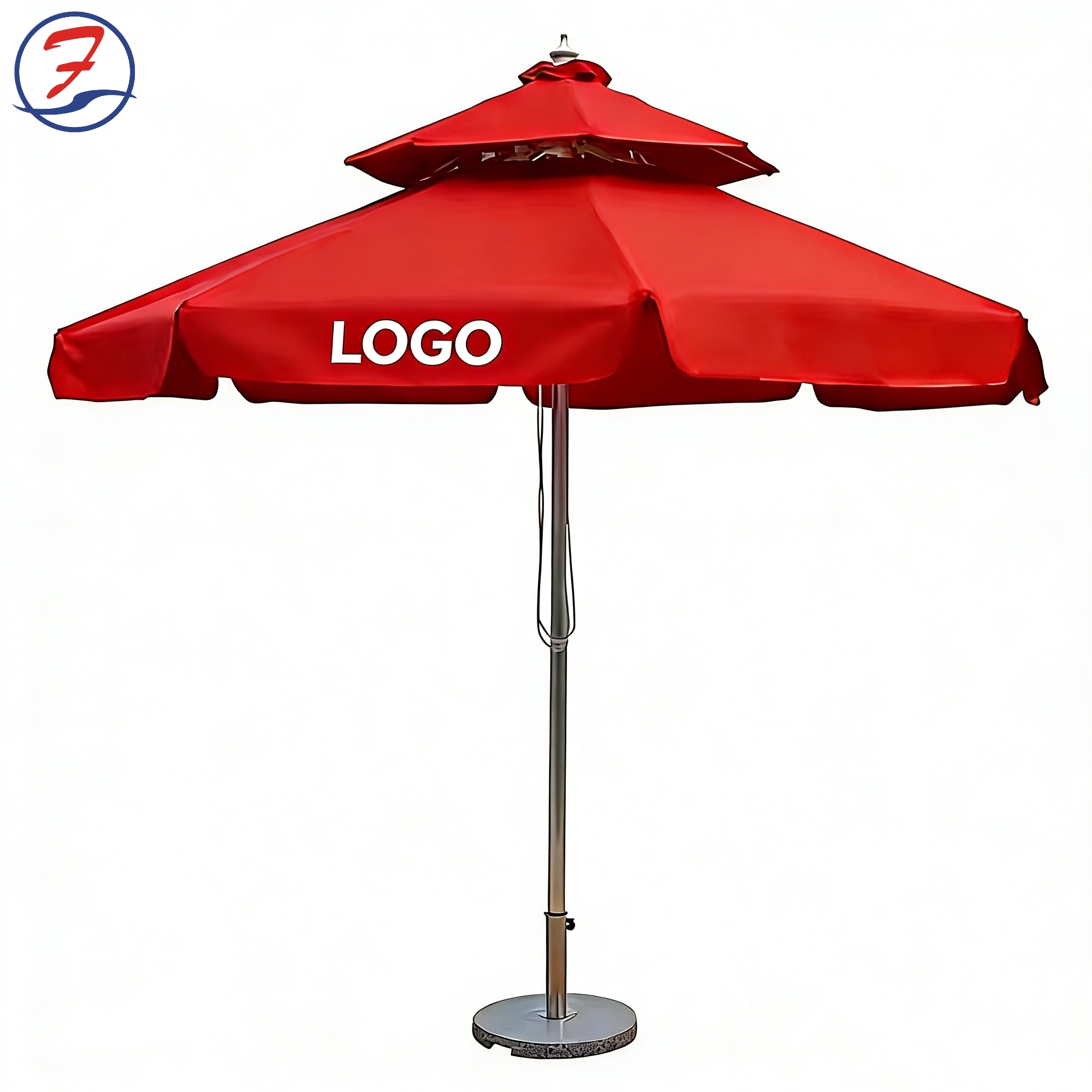 Custom Logo Patio Umbrella wit - Gardening Tools Logo 리뷰 및 가격