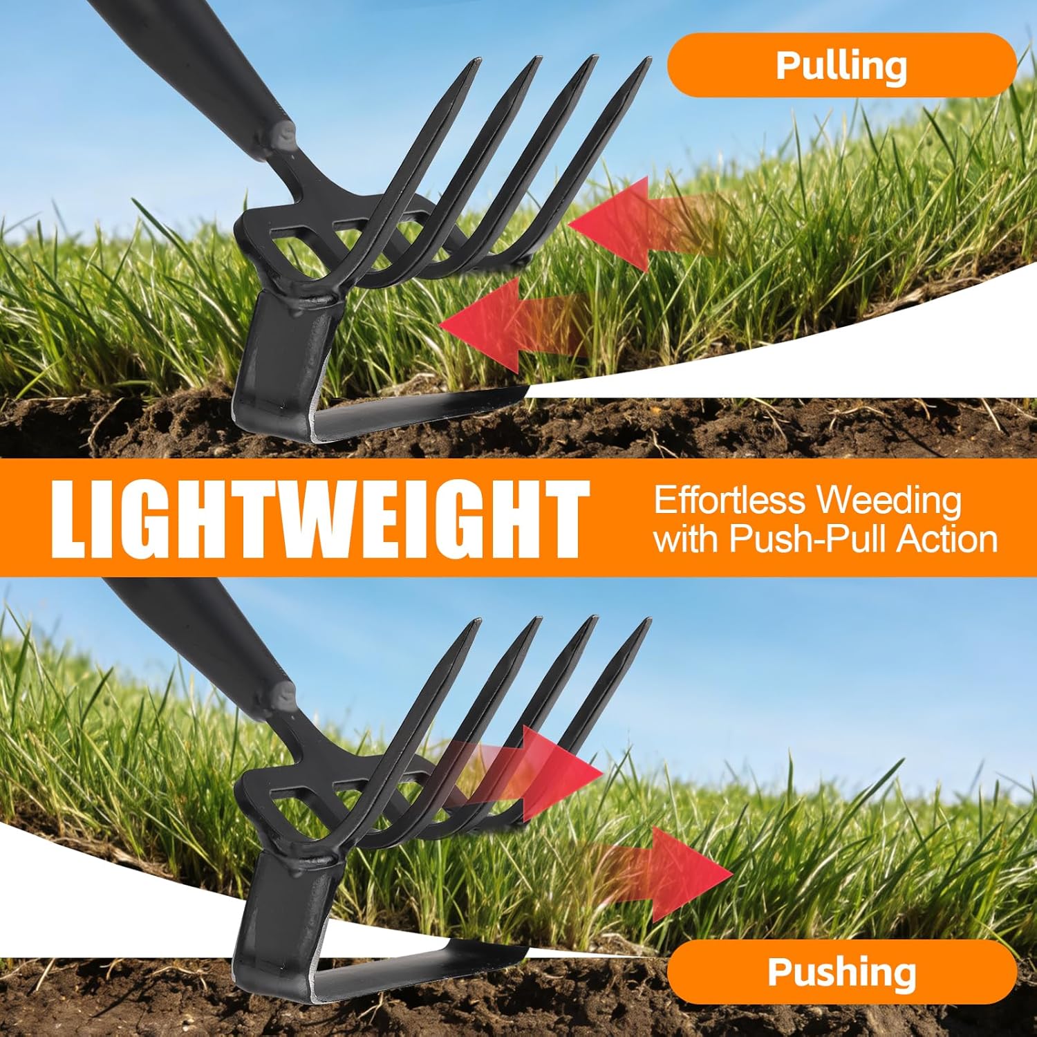 Garden Hoe, 62 Inch Weed Tool, - Gardening Tools Images 리뷰 및 가격