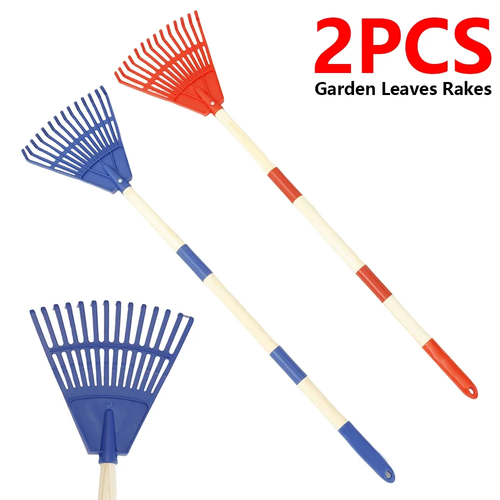 2Pcs Kids Leaf Rake Adjustable - Gardening Tools 5 Year Old 리뷰 및 가격
