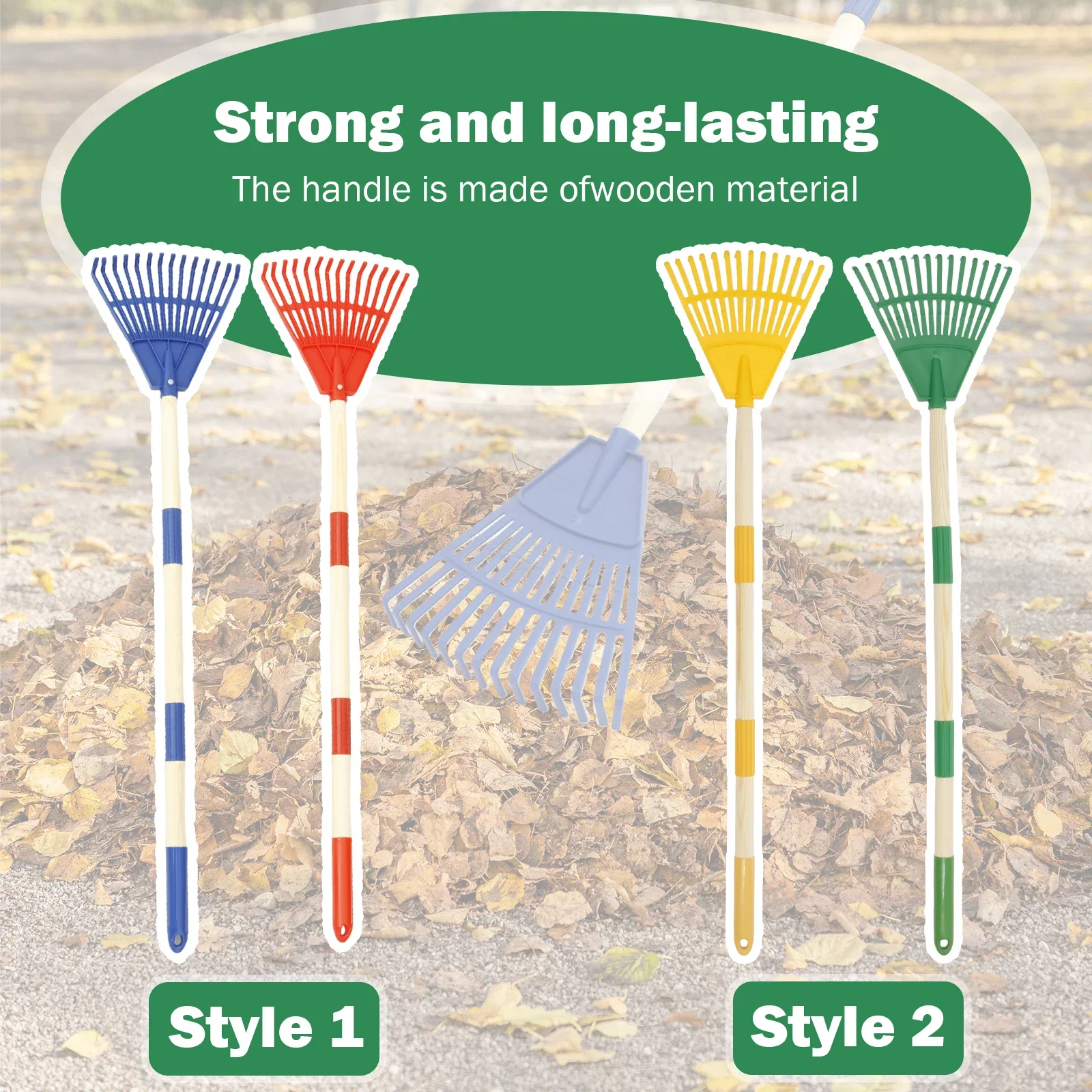 2Pcs Kids Leaf Rake Adjustable - Gardening Tools 5 Year Old 리뷰 및 가격