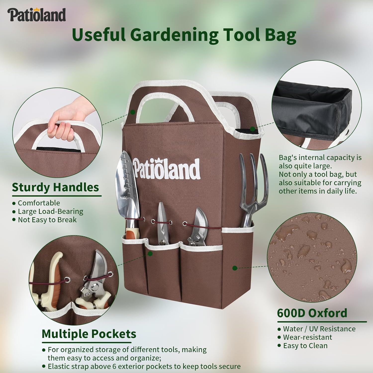 10-Piece Garden Tool Set with  - Gardening Tools Images 리뷰 및 가격