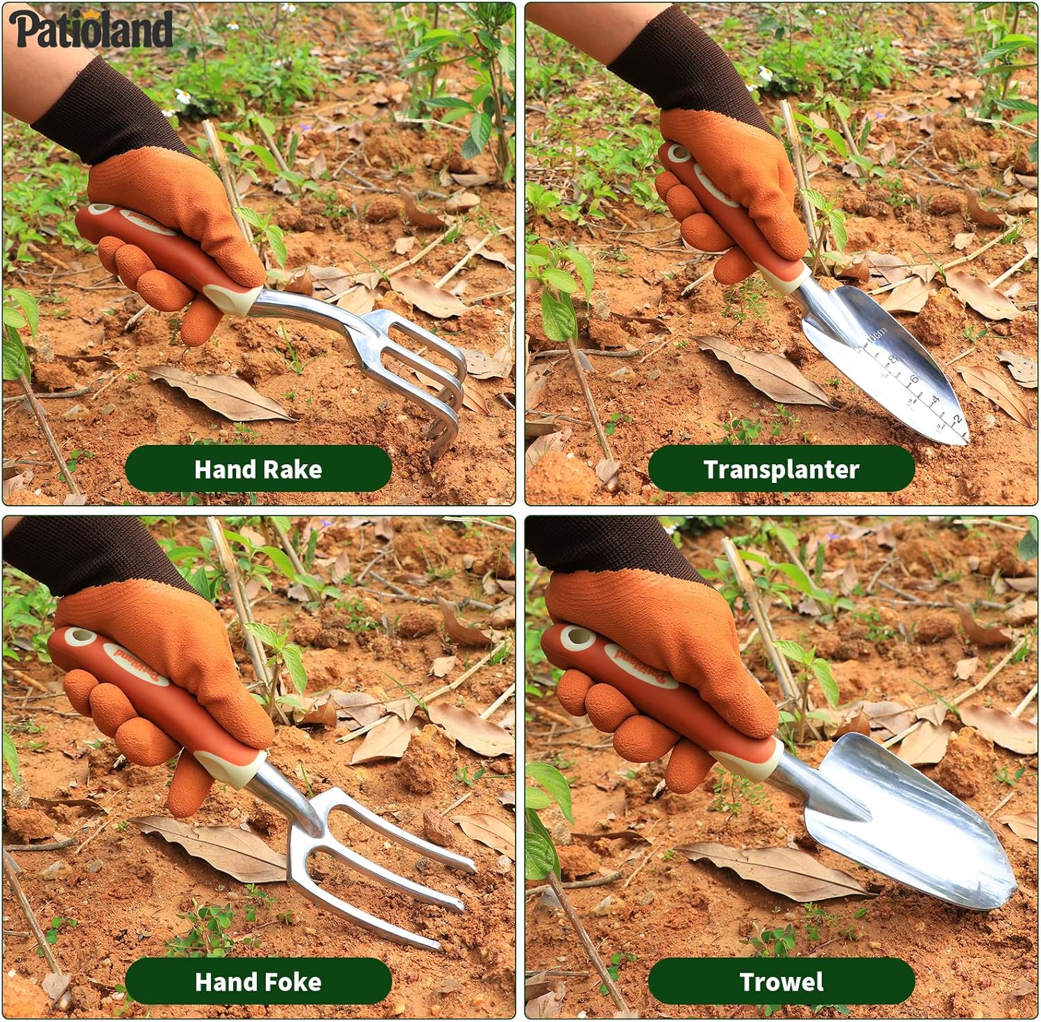 10-Piece Garden Tool Set with  - Gardening Tools Images 리뷰 및 가격