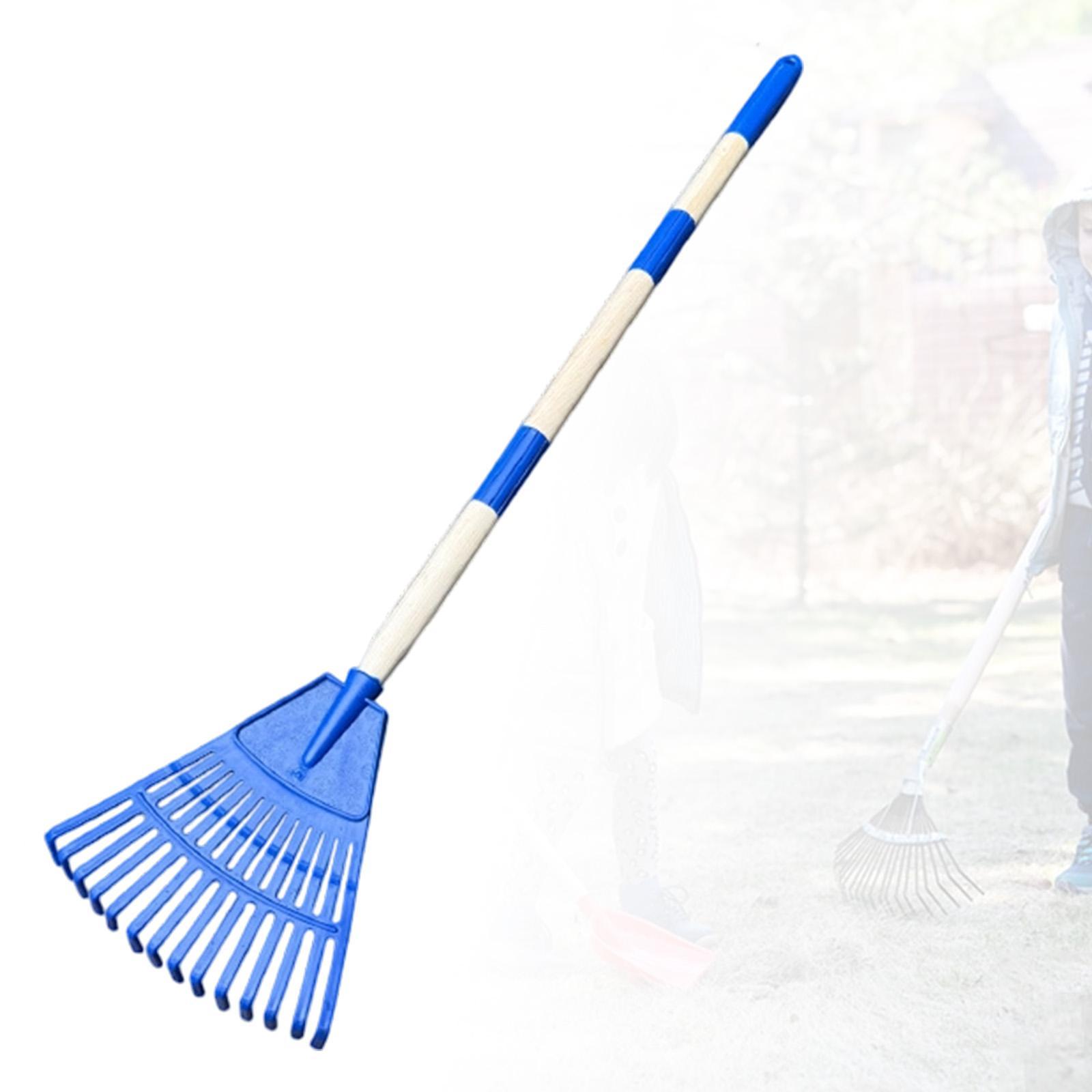Small Leaf Rake 3 Sections Ste - Gardening Tools 5 Year Old 리뷰 및 가격