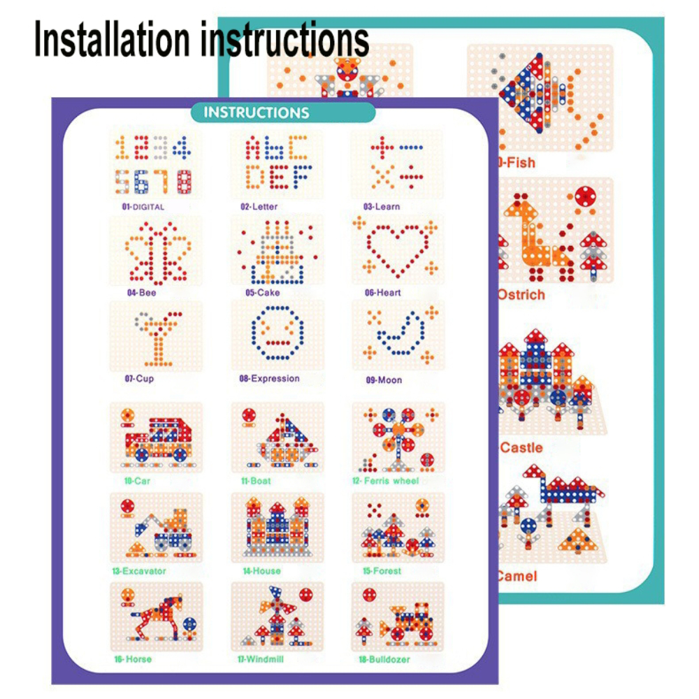 450Pcs Kids STEM Drill Set Cre - Gardening Tools For Toddlers 리뷰 및 가격