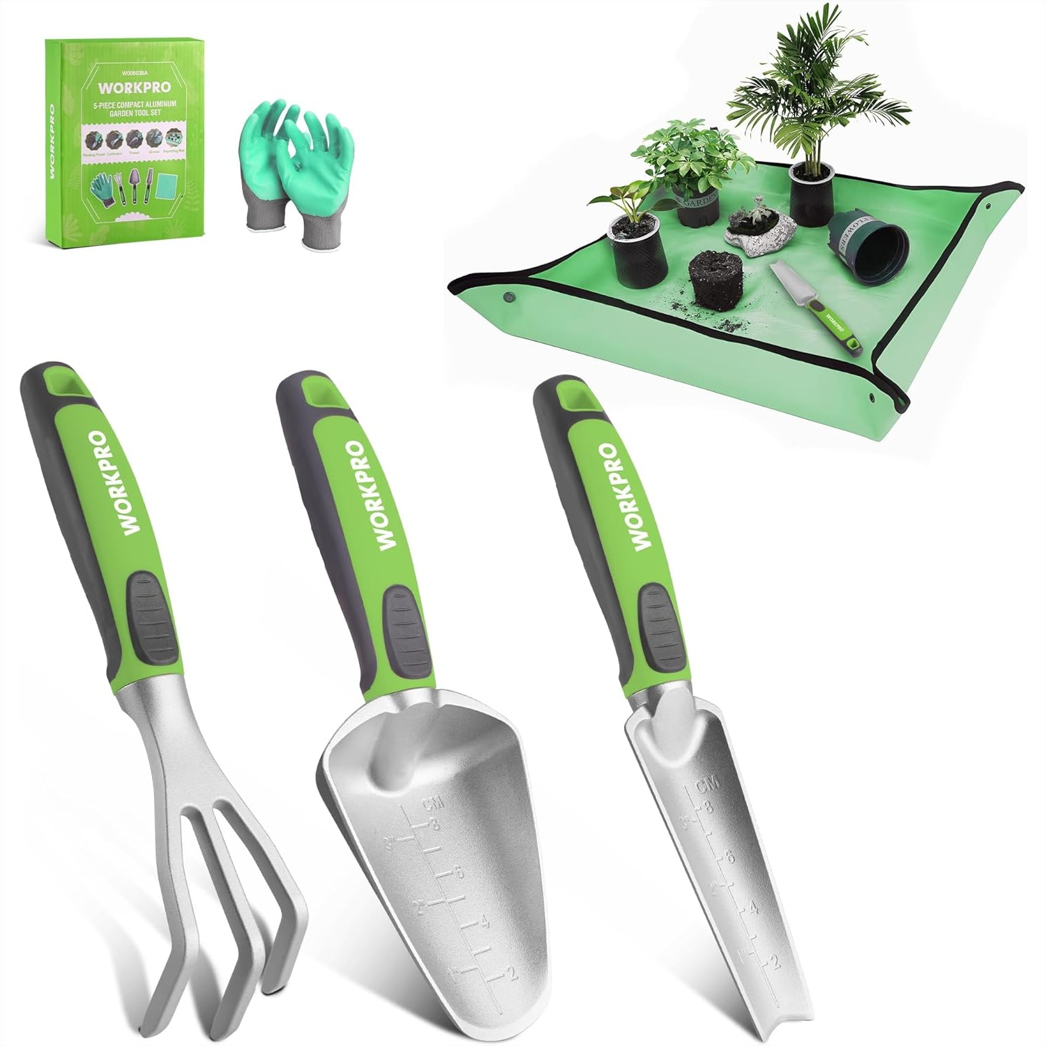 5PCS Aluminum Garden Tool Set  - Gardening Tools Images 리뷰 및 가격