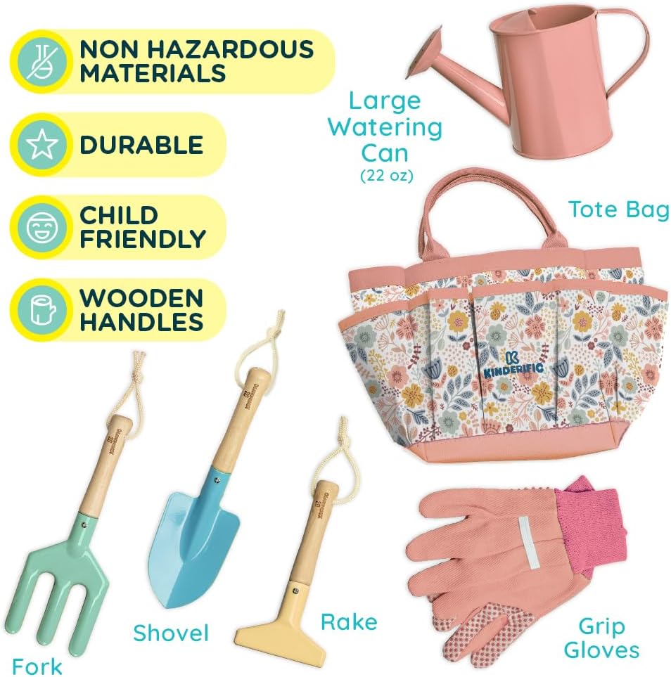 Kids Gardening Tool Kit with S - Gardening Tools Images 리뷰 및 가격