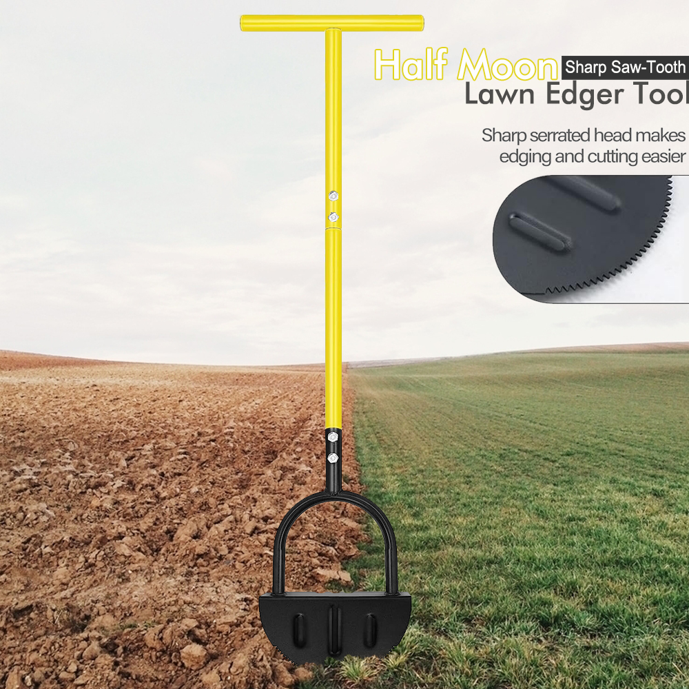 Half Moon Lawn Edger with Long - Gardening Tools Edger 리뷰 및 가격