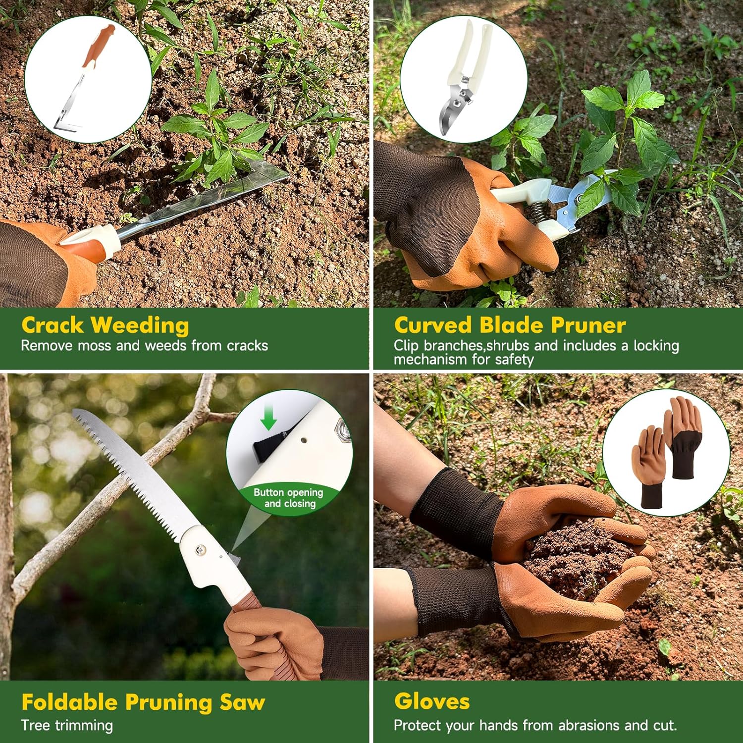 10 Pcs Heavy Duty Garden Tool  - Gardening Tools Images 리뷰 및 가격